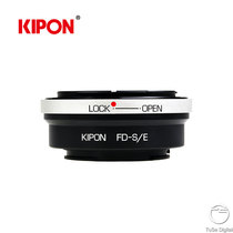 KIPON Canon FD lens connected to Sony E-mount micro single camera FD-NEX adapter ring a7R support full frame