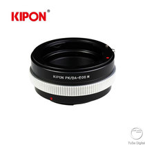 KIPON Pentax PK DA lens suitable for Canon EOS M M5 M6 micro single camera adapter ring adjustable aperture