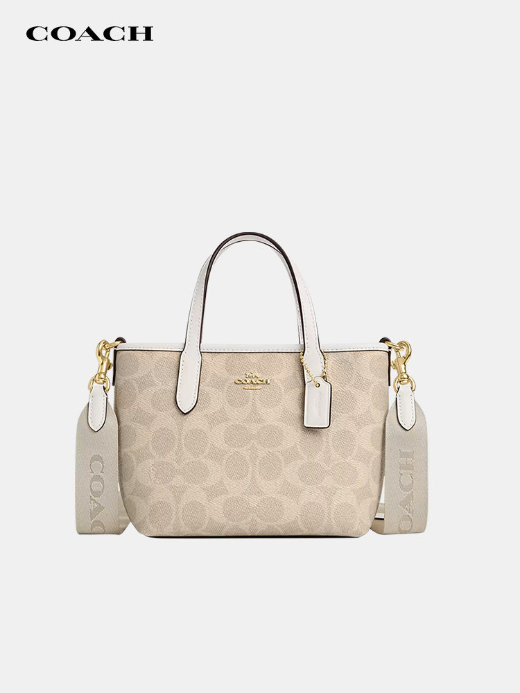 [in Stock in China] Coach/Coach Mini City Tote Bag, Shoulder Bag, Crossbody Bag, Handbag for Women, Gift for Girlfriend