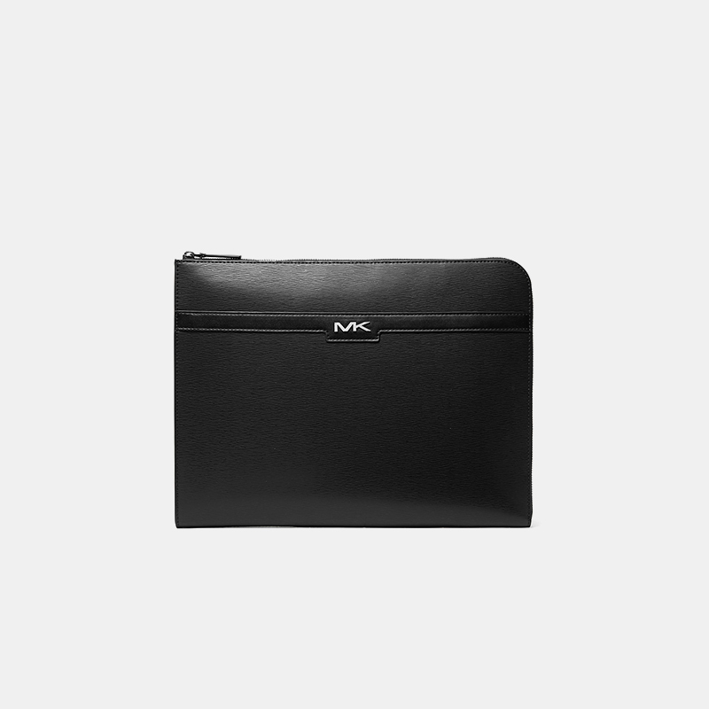 【Authenticity Guaranteed】Michael Kors Mk Men's Wallet Card Holder Clutch Underarm Briefcase