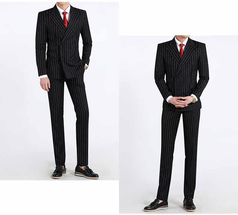 Costume homme en laine pour Quatre saisons - Ref 1559827 Image 24