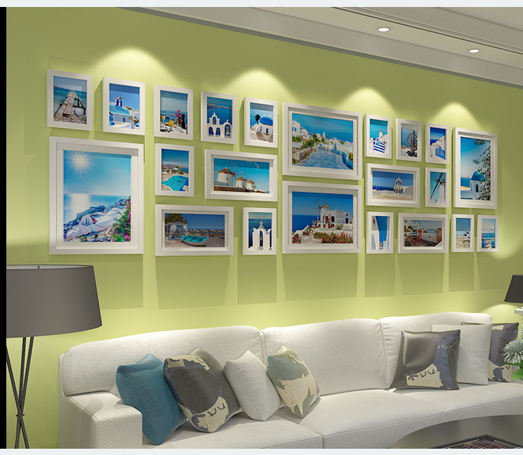 Нордический негабаритный фото стена клип декоративный подвеска гостиная никаких следов гвоздь фоторамка творческий стена стена сочетание фото стена 