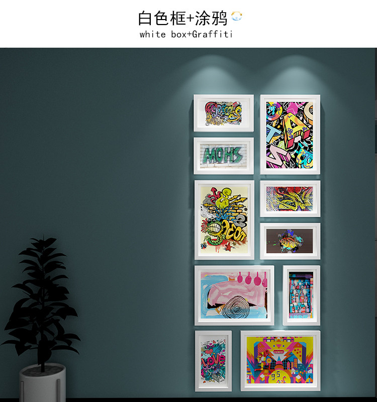 Фоторамка, современная и минималистичная настенная фотография из натурального дерева 