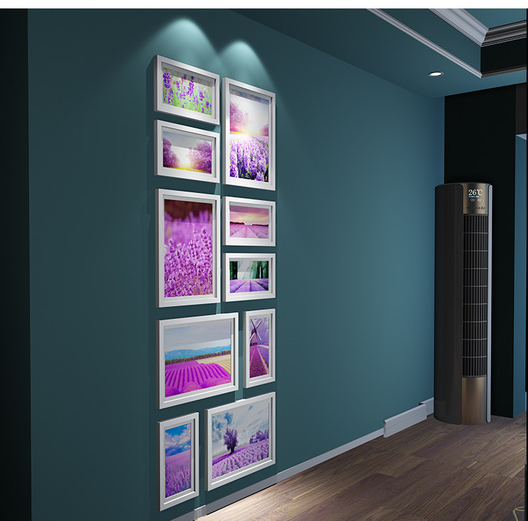 Фоторамка, современная и минималистичная настенная фотография из натурального дерева 