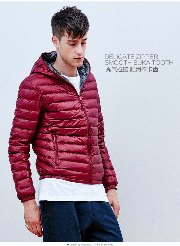 Blouson homme BOSIDENG    en Polyester - Ref 3120648 Image 14