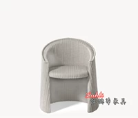 Ghế phòng chờ hiện đại đơn giản Nội thất Milan Huskoas Sofa lười Bắc Âu Ghế tiếp tân chất lượng cao - Đồ nội thất thiết kế ghế sofa mini