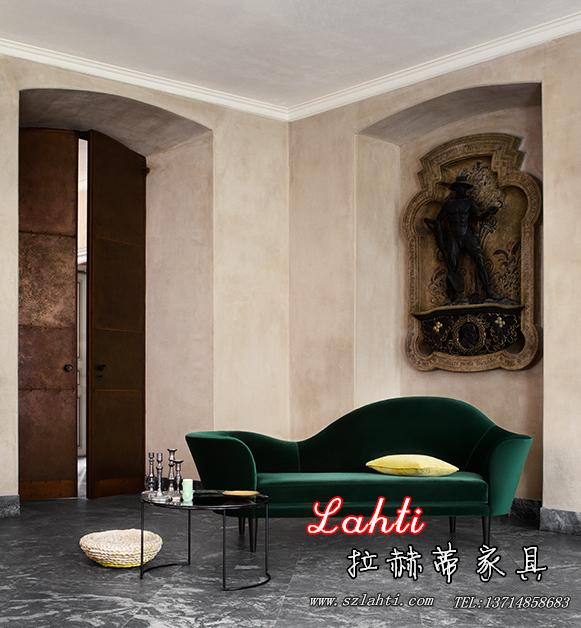 Sofa giải trí hiện đại sáng tạo thời trang sofa vải mô hình nhà bán hàng văn phòng khách sạn đồ nội thất Lahti - Đồ nội thất thiết kế ghế đôn gỗ