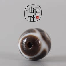 Украшения на руку 原矿西藏山形天珠 藏传天珠配饰 至纯老矿达洛天珠配珠