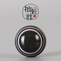 Raw ore sardonyx round beads Sky Eye Dzi beads Buddha beads rosary beads bracelets top beads necklaces pendants and beads