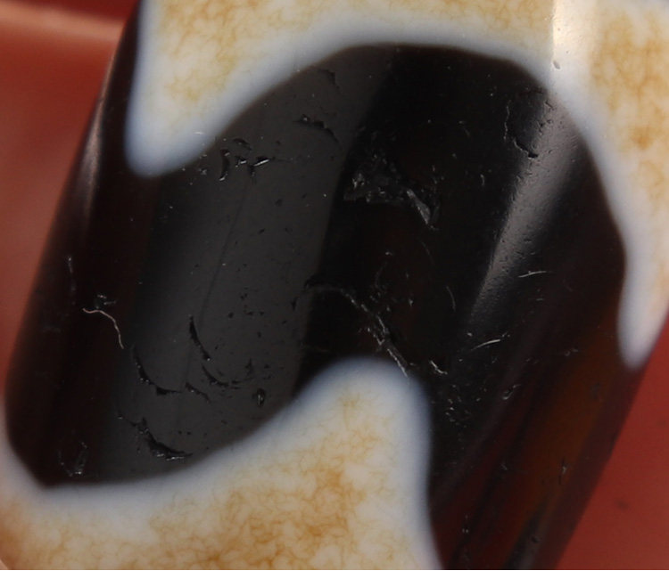 Украшения на руку (一物一图)西藏虎牙天珠 藏传天珠配饰 diy佛珠念珠手串配珠