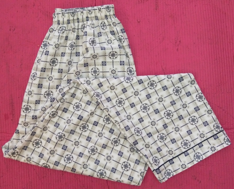 Quần Pajama cho nam Quần cotton rộng Quần kẻ sọc Trang chủ Cộng với phân bón Kích thước lớn Dệt bông Điều hòa thoải mái Cotton dệt kim quần bông nam thu đông