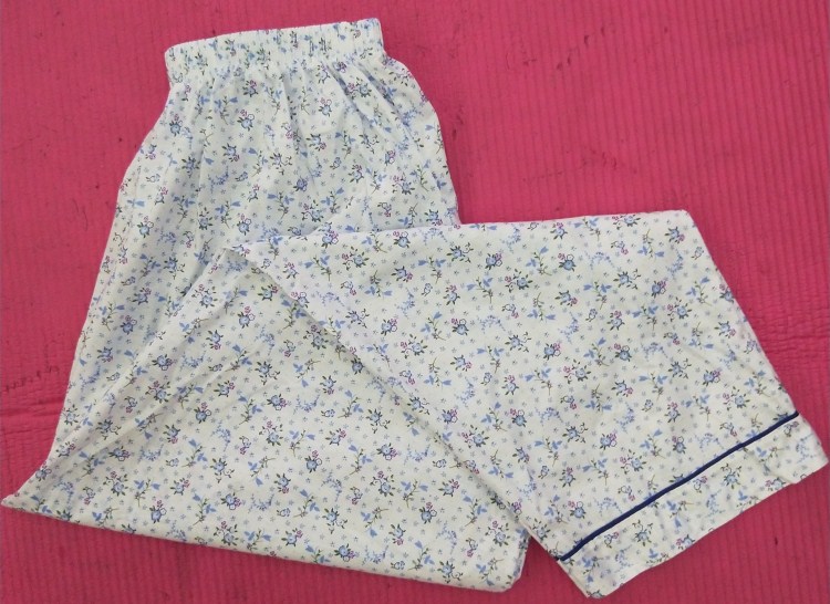 Cô XL béo phì cô gái ngủ quần cotton thoải mái nhà quần dệt kim cotton quần béo chất béo điều hòa không khí quần đũi nam
