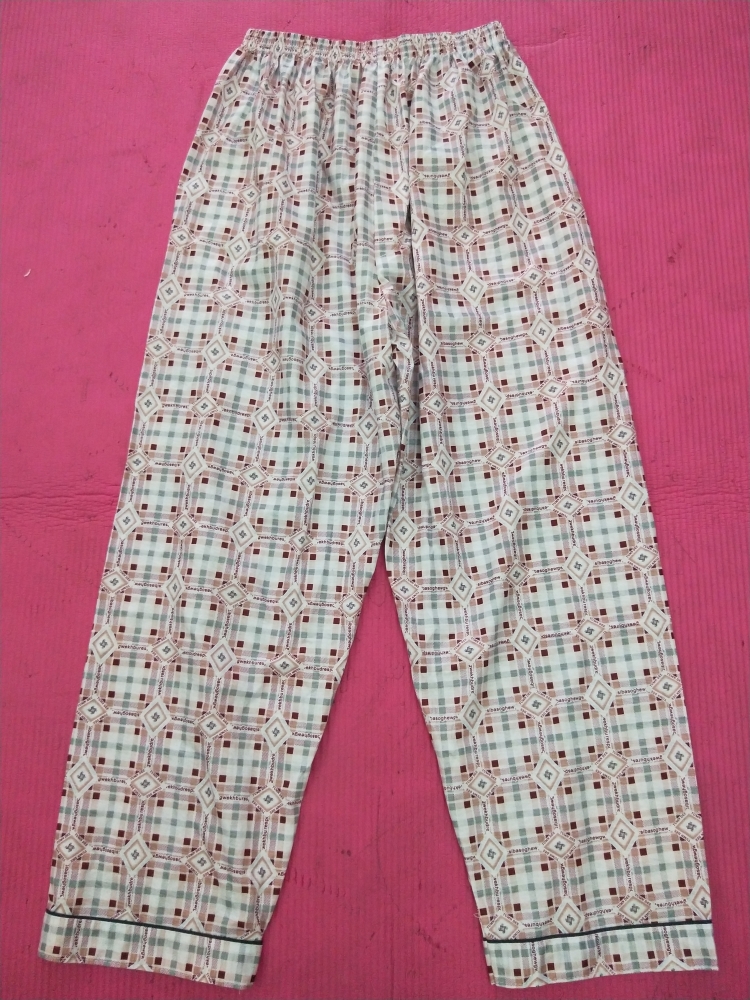 Sai cánh cotton ngủ quần nam cotton chất béo nhà XL đan bông trước cửa mở quần quần áo nam