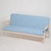 Trang trí đơn giản Phong cách Nhật Bản sofa Mỹ bàn cà phê gia cố sofa bàn cà phê bàn ​​ghế căng cà phê kết hợp bàn ghế - FnB Furniture FnB Furniture