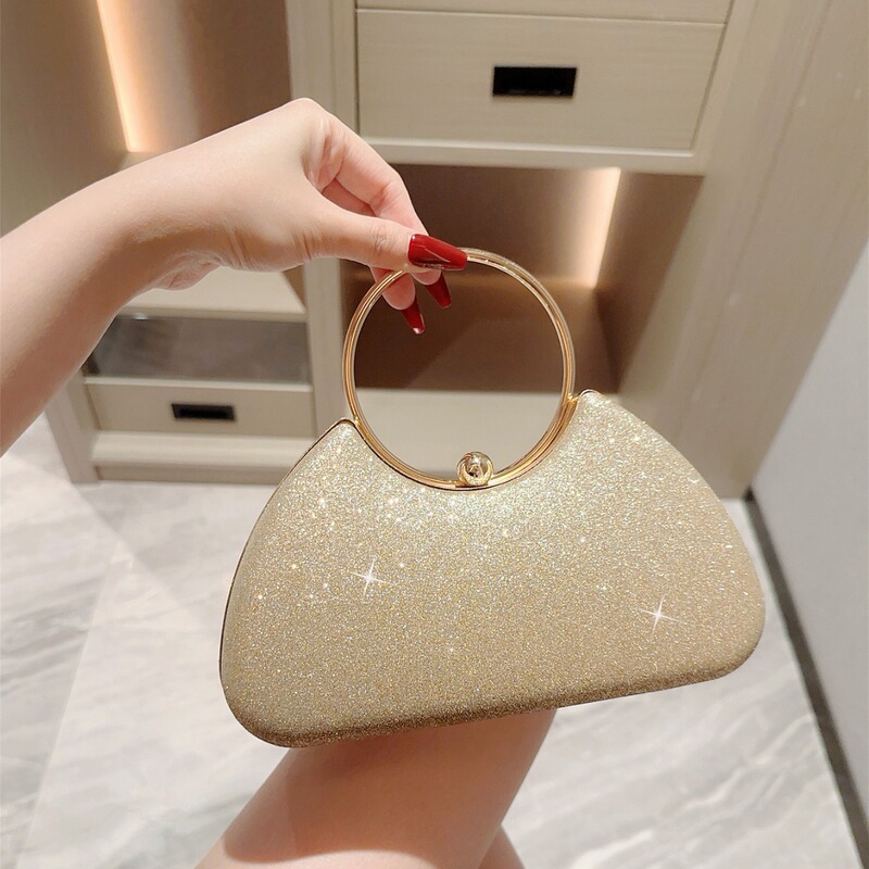 European and American Fashion Evening Bags, Shiny Rhinestone Handbags, Wedding Bridesmaid Bags, Evening Bags, Dress Bags, Shoulder Dance Bags