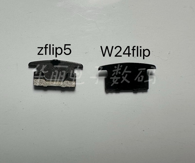 Suitable for Samsung Zflip3 4 5 Hinge Plug F731 Disassembly Hinge Cover Buckle W24 Screen Middle Butterfly Buckle
