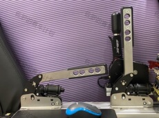 Руль 2022款leosimhandbrake模拟赛车压感手刹simagicfanatec等直驱