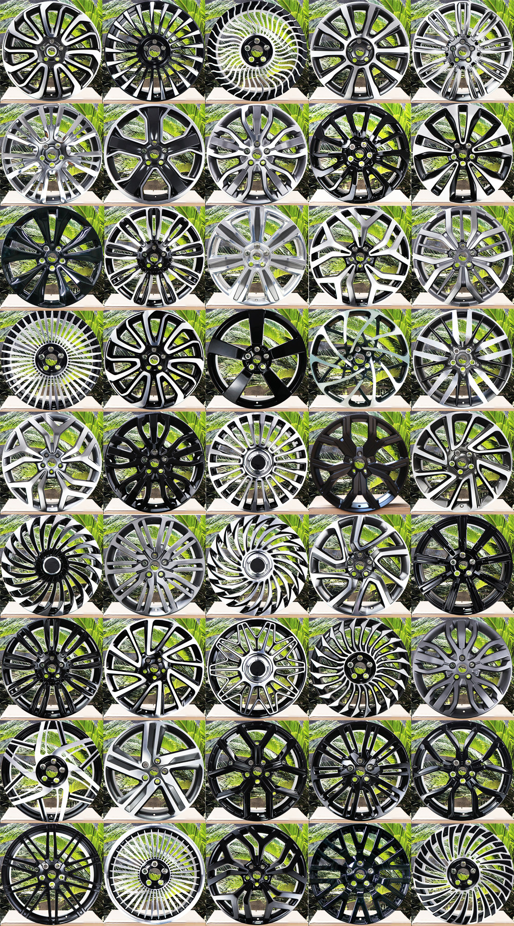 9///Suitable for Bmw X5 X6 X7 Series 5 Series 7 Series M5 M6 Gt Modified Forged Wheels