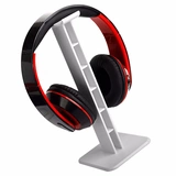 Наушники, пластиковая трубка, стенд