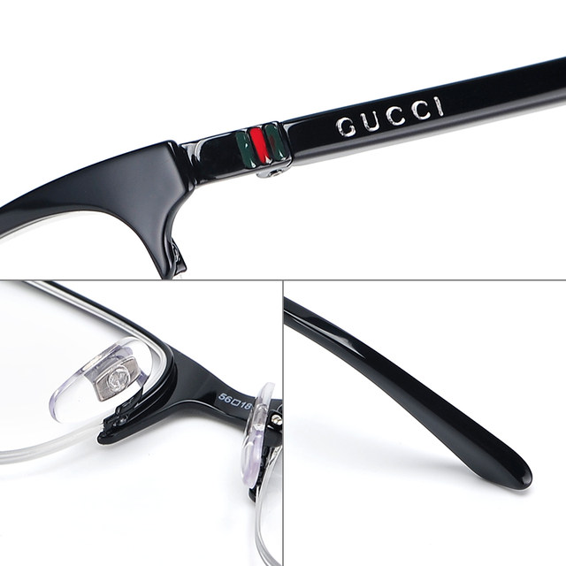 gucci glasses on face