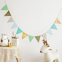 Love Bird Triangle Banner