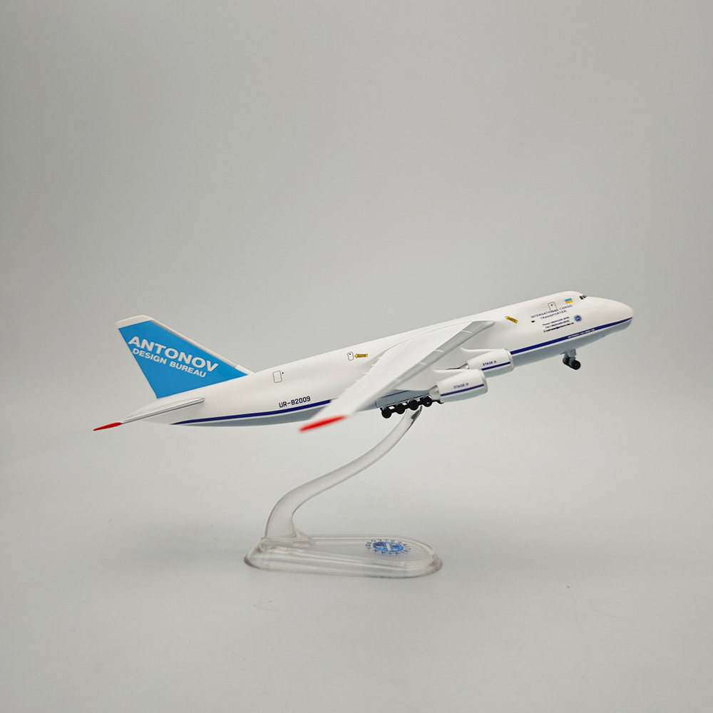 1/400 Scale An-124 Aircraft Model Ukraine ANTONOV Painted Static