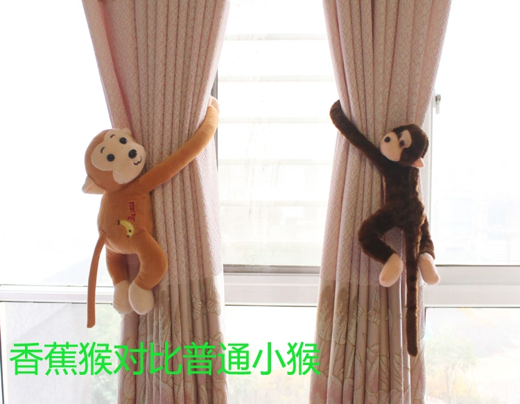 Cartoon rèm khóa rèm dây miễn phí punch (cặp) sáng tạo dễ thương clip búp bê - Phụ kiện rèm cửa khung rèm tròn