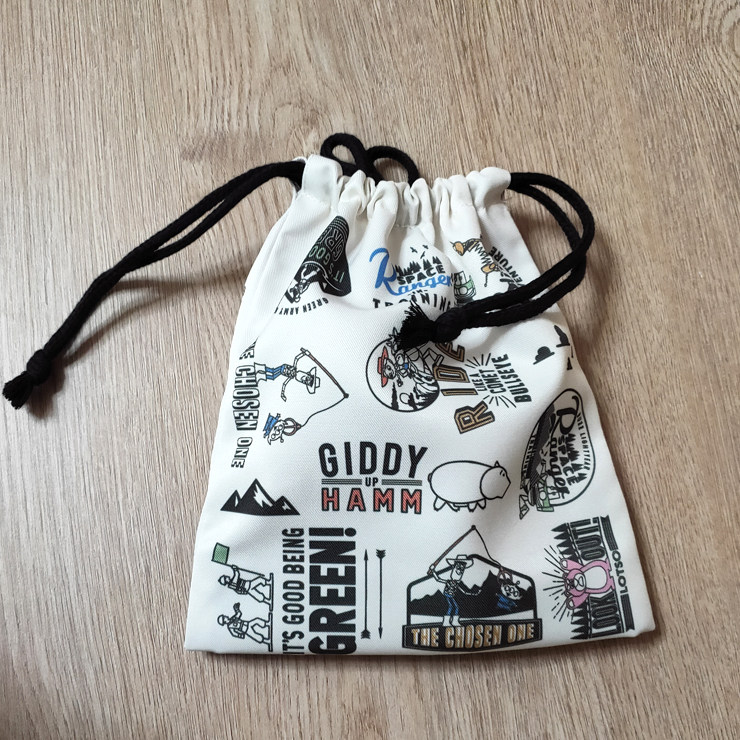 Cartoon Cute Toy Total Mobilization Beam Pocket Cosmetic Portable Cashier Bag Jump Rope Cashier Bag bag Miscellaneous Bag