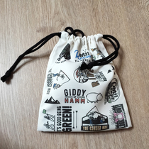 Cartoon Cute Toy Total Mobilization Beam Pocket Cosmetic Portable Cashier Bag Jumps Rope Cashier Bag sacks Miscellaneous Bags