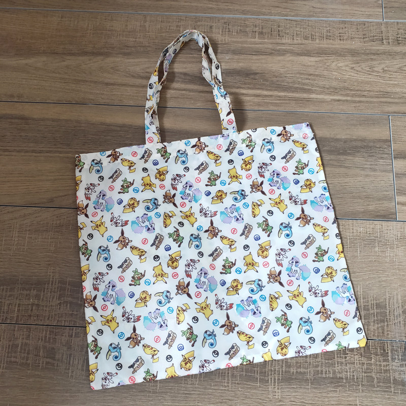 Foreign Trade Days Single Cartoon Cute Leather Kachu Large Capacity Shopping Bag eco-friendly bag Buy food bag Handbags cashier bag bag