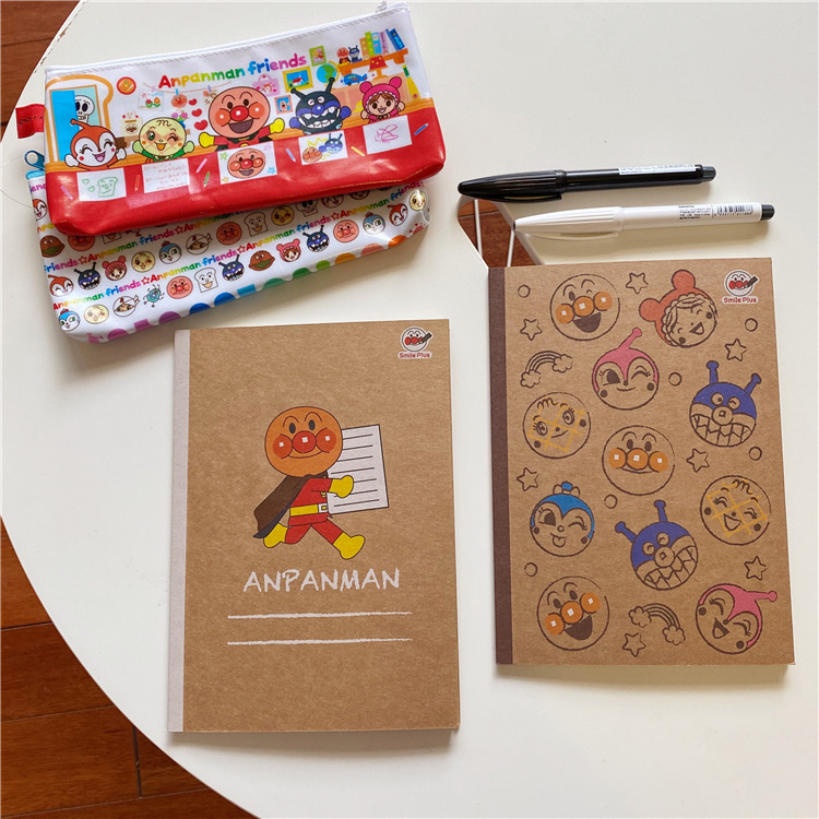 Bread Red Bean Superman Homework Ben Imported Kraft Paper Notebook A5 Cartoon Printed Fine Notepad High Quality