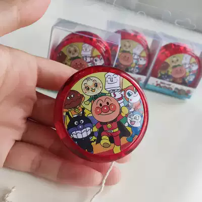 39 ~ Cartoon Bread Red Bean Superman Skating Ball Yo-yo Children's Toys Glowing Ball Kindergarten Gift
