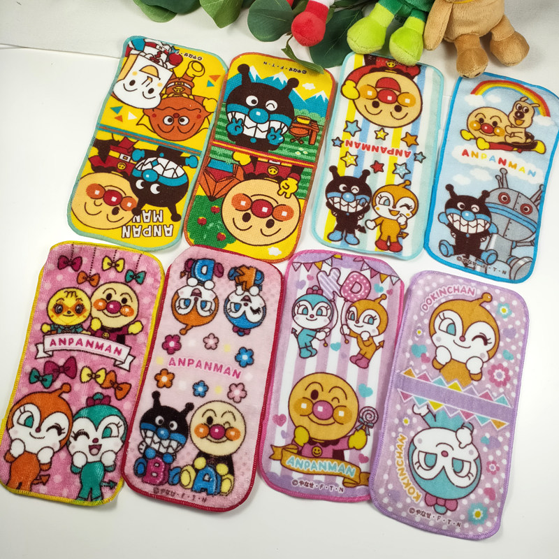 39 ~ original single bread Superman full cotton small towels baby wipe hand towel portable small handkerchief