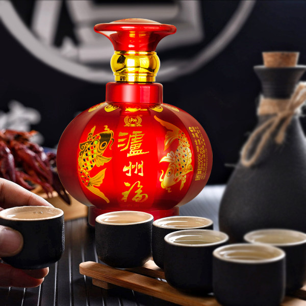 泸州老窖 泸州福 52度浓香型白酒500ml*2瓶 天猫优惠券折后￥98包邮（￥198-100）京东￥149