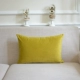 Sofa nhung hình chữ nhật đệm ghế thắt lưng gối phong cách châu Âu phòng khách dải vàng vàng kích thước vỏ gối tùy chỉnh - Trở lại đệm / Bolsters Chăn gối văn phòng 3 in 1