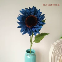 85 см масляной живописи подсолнечник синий