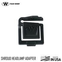 US Team Wendy Shroud Headlamp Wendy Helmet Headlights Bracket