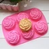 DIY Silicone Khuôn Khuôn liên tục Jelly Pudding Ice Mold Hướng dẫn sử dụng Xà phòng Khuôn Bánh Bánh quy Khuôn nướng