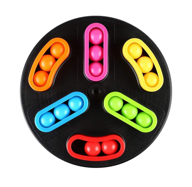 Trí tuệ xoay hạt ma thuật Giải nén Rubiks Cube Mê cung sáng tạo Trẻ em Ban trò chơi Đồ chơi Giáng sinh đồ chơi trí tuệ cho bé