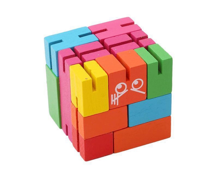 Wood Variety Rubiks Cube Robot Biến dạng Gỗ Thông minh Sáng tạo Giải nén Đồ chơi Sinh nhật Quà tặng Giáng sinh xe do choi