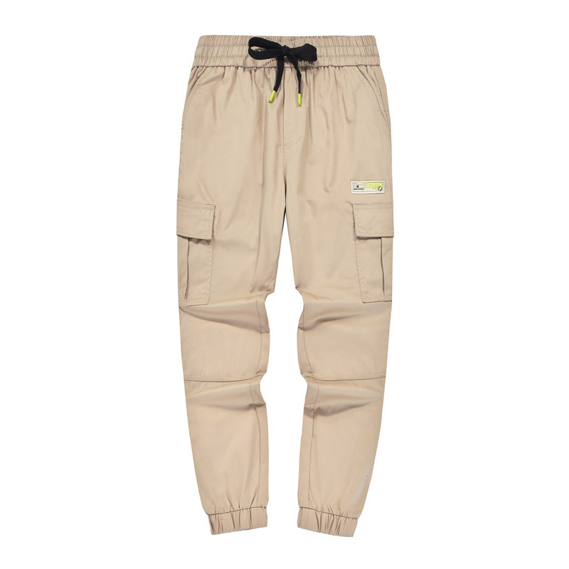 Boys' Workwear Spring and Summer Thin Elastic Drawstring Multi-Pocket Casual Pants Youth Jogging Pants Boys' Workwear Spring and Summer Thin Elastic Drawstring Multi-Pocket Casual Pants Youth Jogging Pants