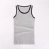 Vải lưới màu cotton nam Chất liệu vest mỏng giản dị Áo thun cotton nam nhiều màu - Áo vest cotton Áo vest cotton