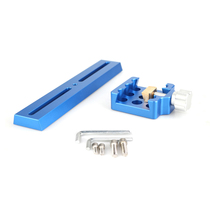 Astronomical accessories dovetail set 21CM guide star dove tail plate Cinda small black handle quick disassembly and adjustment balance bracket