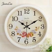 降价 上海三五牌石英钟555钟表挂钟客厅现代简约大气方形静音家