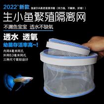 Guppy breeding box fish tank isolation box betta fish large spawning hatching delivery room small fry and large fish incubator