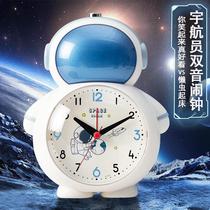 会说话卡通闹钟儿童时钟学生用男孩专用起床神器智能闹铃新款2023