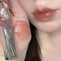 Yi Menglings same style lipstick and lip glaze for women mirror surface non-fading non-stick cup moisturizing for students affordable niche whitening