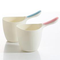 Baby bath fall-resistant shampoo cup and spoon childrens thickened shampoo cup water scoop water spoon kindergarten swimming pool baby