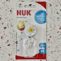 NUK cute pacifier chain anti-falling baby pacifier silicone clip chain 0 months and above cute