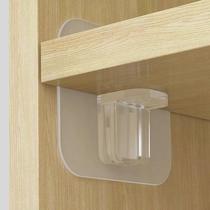 No-punch laminate support wardrobe layered partition adhesive support frame fixator load-bearing shelf nail-free partition bracket